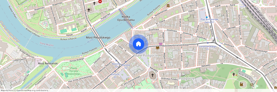 rynek Podgórski, Stare Podgórze, Podgórze, Kraków, małopolskie