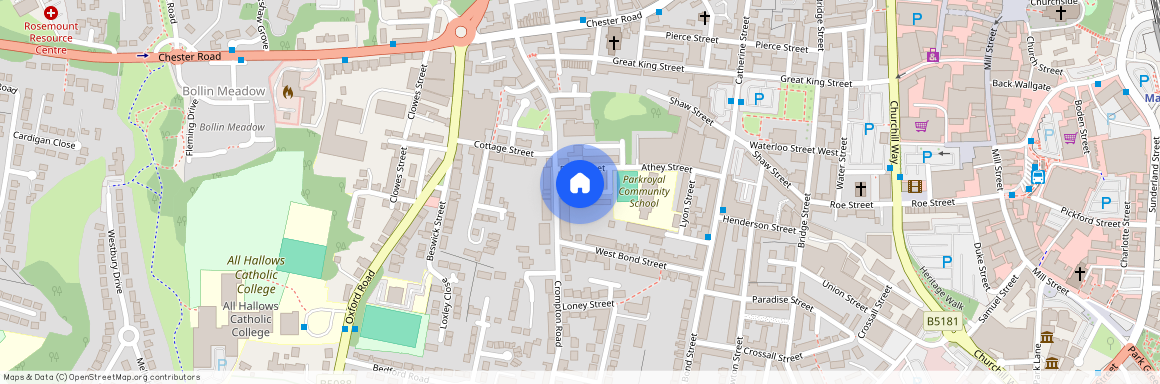 Crown Street West, Macclesfield, Cheshire, SK11