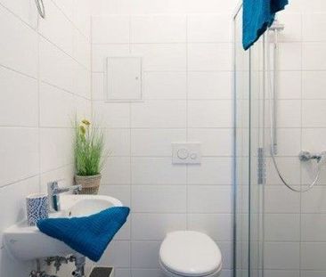 Micro-Appartment mit Einbauküche und Dusche in der Dresdner Innenstadt für Studenten und Azubis - Foto 3