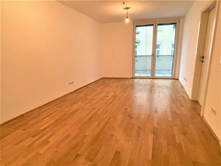PLANETENGASSE, 44 m2 Neubau mit 5 m2 Balkon, 2 Zimmer, Kochnische, Wannenbad, Parketten, Hauptbahnhof-Nähe - Photo 2