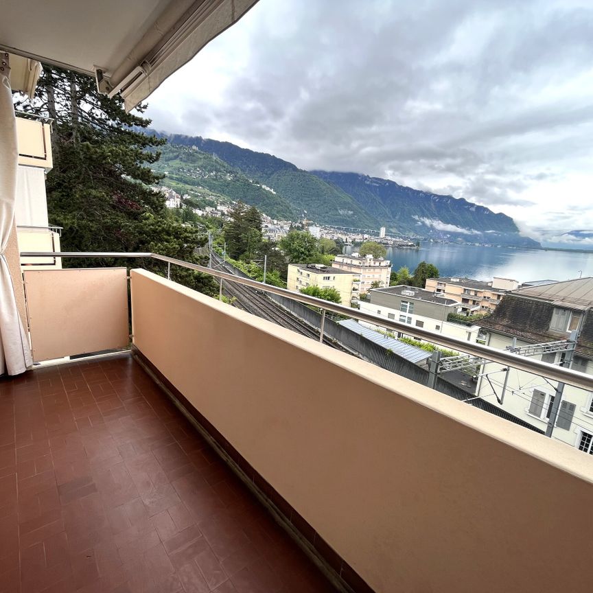Appartement 3.5 pièces avec vue sur le lac à Clarens - Photo 1