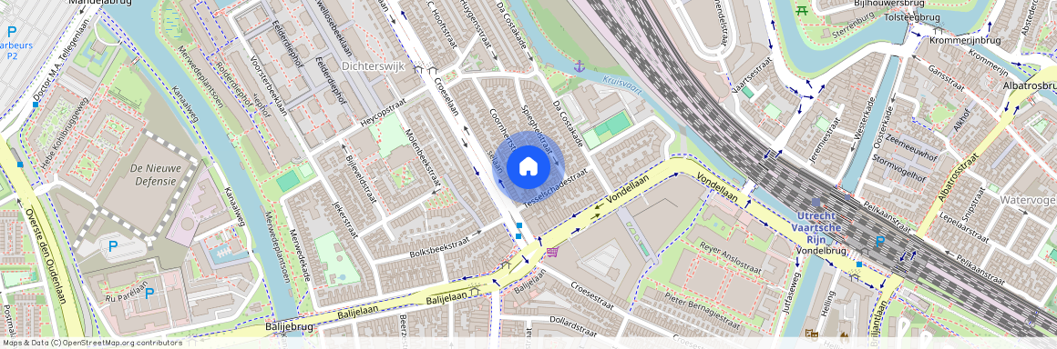 Dichterswijk, 3521 XE, Coornhertstraat, Utrecht