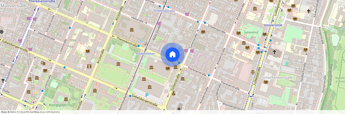 Theresienstraße 54, 80333 München - Altstadt-Lehel