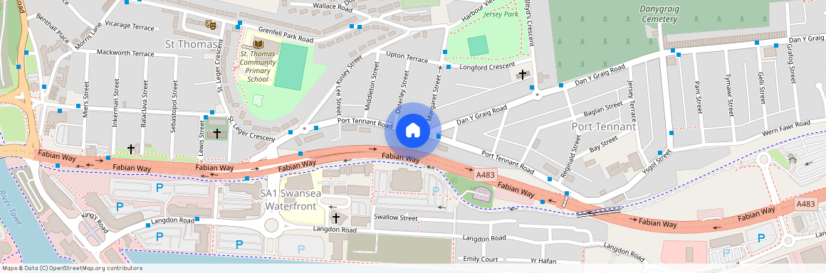 Port Tennant Road, Port Tennant, Swansea, SA1