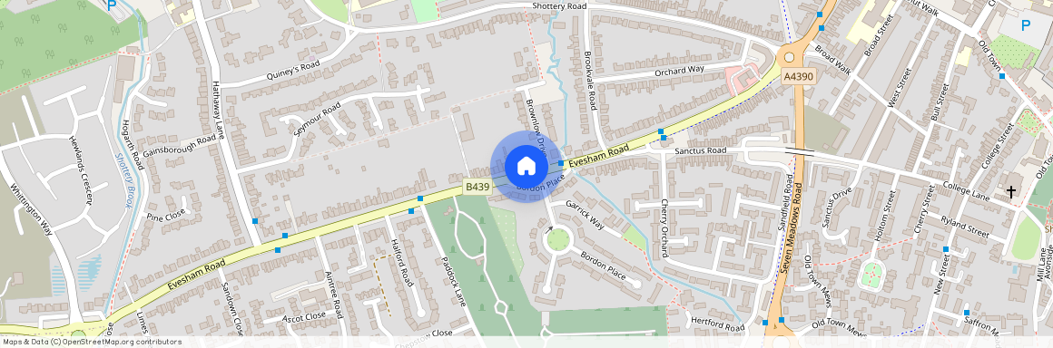 Evesham Road, Stratford-upon-avon, Warwickshire, CV37