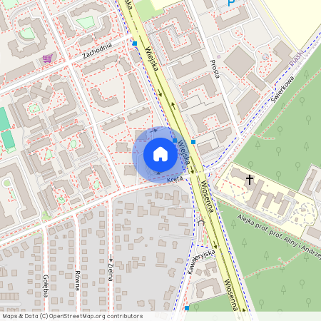 ul. Kręta, Kawaleryjskie, Białystok, podlaskie