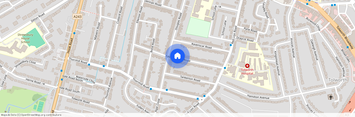 Tolworth Park Road, Surbiton, KT6, London