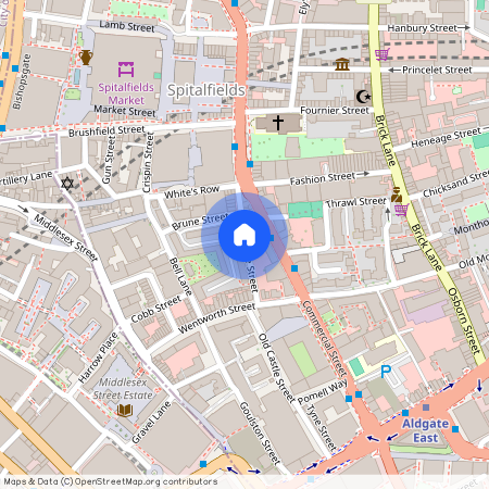 Toynbee Street, Aldgate, E1, London