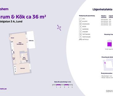 Kvistgatan 3 A, lgh 1204, Västerbro - Photo 1