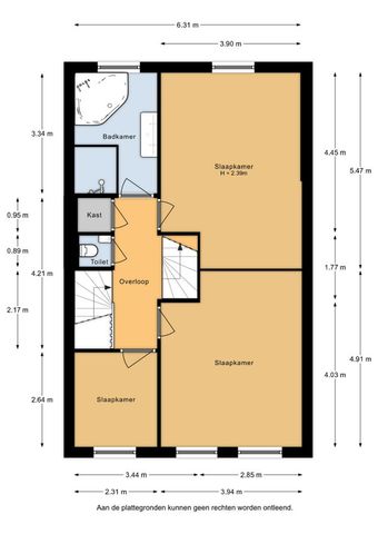 Te huur: Appartement Paramaribostraat in Den Haag - Foto 2