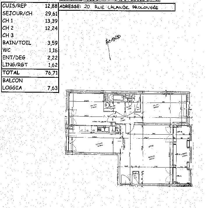 Location appartement T4 76.71m² à Saint-dizier (52100) Loyer CC * : 726.41 € Réf : ER.19933 - Photo 1