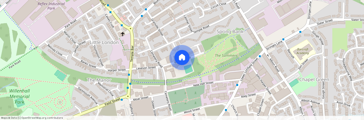 Villiers Street, Willenhall, WV13