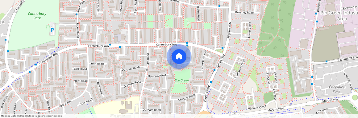 Canterbury Way, Stevenage, Hertfordshire