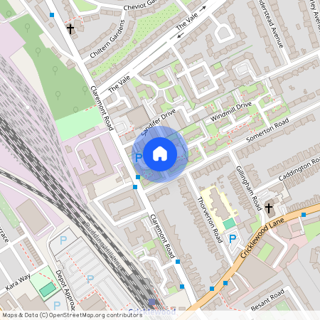 Draycott Close, London, NW2