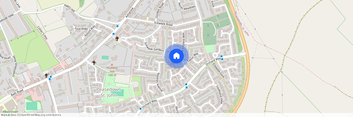 Adams Close, Peasedown St. John, Bath, Somerset, BA2