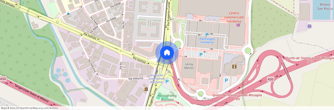 Via Eugenio Curiel, Rozzano, Lombardy 20089