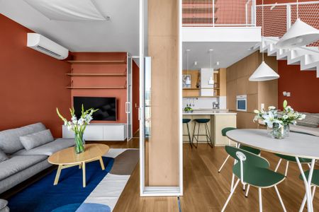 Dwupoziomowy penthouse Browary Warszawskie - Фото 4