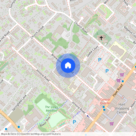 Lefroy Park, Branksomewood Road, Fleet