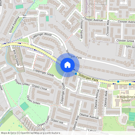 Coppinger Glade, Stillorgan Park, Blackrock, County Dublin, Dublin County