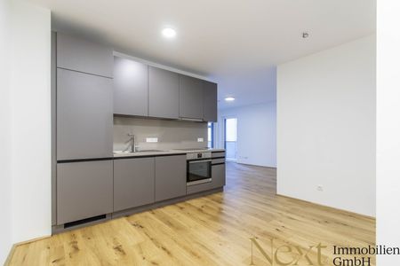 Traumhafte 2-Zimmer-Neubauwohnung mit Loggia im Stadtzentrum von Linz zu vermieten! - Photo 3