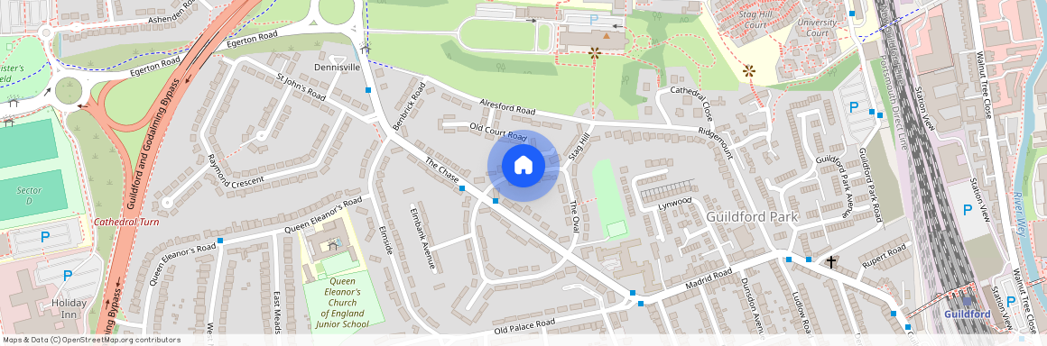 The Oval, Guildford, Surrey, GU2