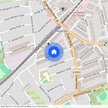Beaconsfield Road, St Margarets, London, TW1, Twickenham
