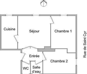 Appartement T3 A Louer - Lyon 9eme Arrondissement - 52.16 M2 - Photo 1