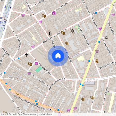 Rue des Taillandiers, Francja, Paris