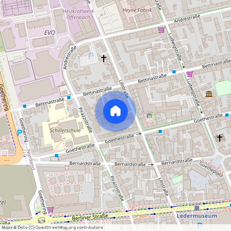 Bernardstr. 105, 63067 Offenbach am Main OT Nordend