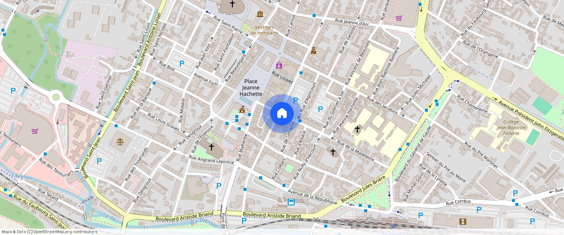 ** rue de la madeleine, Beauvais