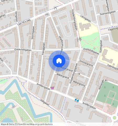 Västra Fäladen, Landskrona, Skåne, Timmermansgatan 12 A