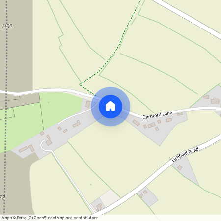 Darnford Lane, Whittington, Lichfield, Staffordshire, WS14