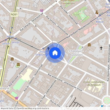 Rue de l'Aqueduc Waterleidingsstraat 60, 1050 Elsene