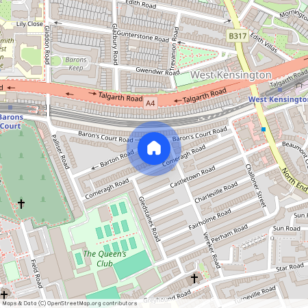 Comeragh Mews, Barons Court, W14