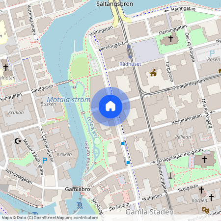 Gamla staden, Norrköping, Östergötland, Gamla Rådstugugatan 18