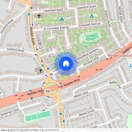 New Malden, New Malden, KT3