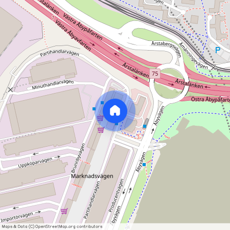 Marknadsvägen, Årsta