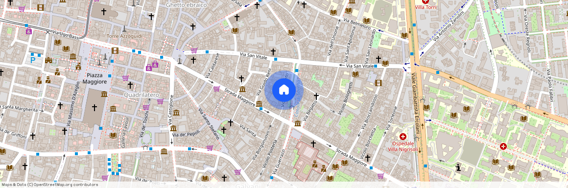 Vicolo Bianchetti, Bologna, Emilia-Romagna 40125