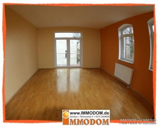 3-Zimmer-Maisonetten-Wohnung mit 2 BALKONEN im Zentrum Zwickaus zu vermieten! - Photo 1