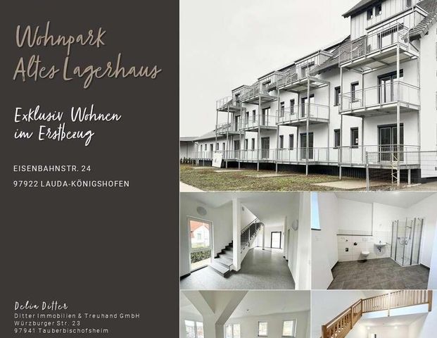 MIETE ERSTBEZUG - Exklusiv wohnen in Königshofen! 2-Zimmer-DG-Wohnung - Foto 1