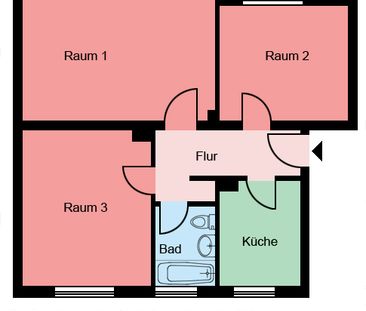 Renovierte 3-Zimmer-Wohnung in Castrop-Rauxel Merklinde - Photo 5