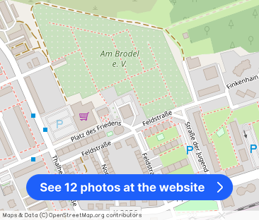 Sanierte 2 Raum-Wohnung mit Aufzug mit tollen Blick über Sandersdorf - Photo 1