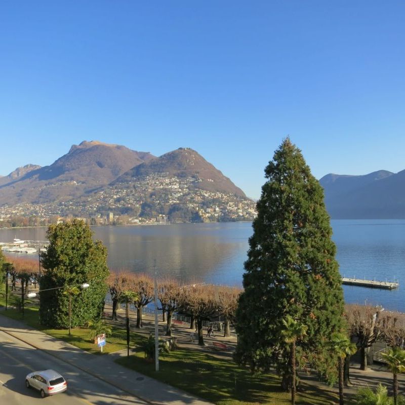 Lussuosi appartamento in prima fila sul lago di Lugano - Photo 1