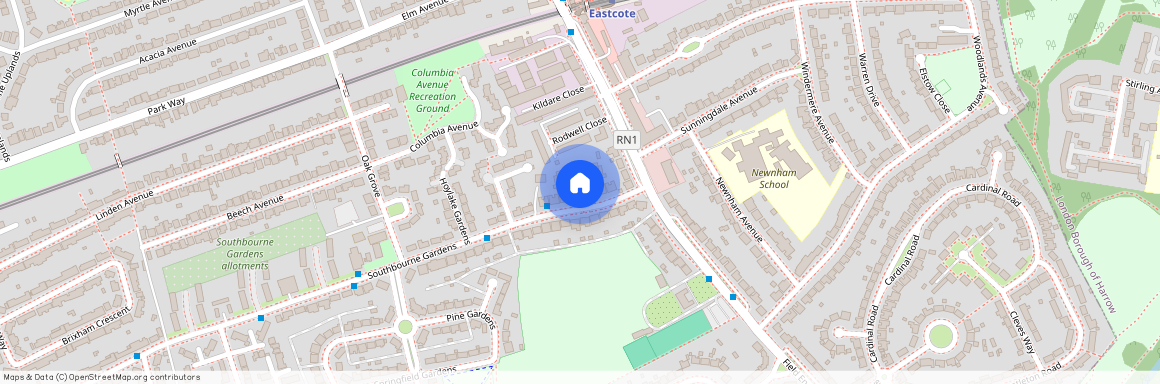 Green Lawns, Ruislip, Middlesex, HA4