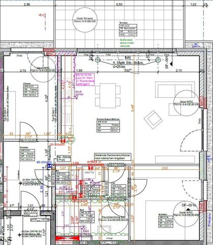 Trier: Wohnen an der Mosel – moderne 3 ZKB Erdgeschosswohnung mit Einbauküche und Terrasse - Photo 2