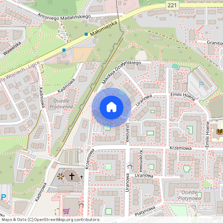 ul. Władysława Świechockiego, Orunia Górna - Gdańsk Południe, Gdańsk, pomorskie