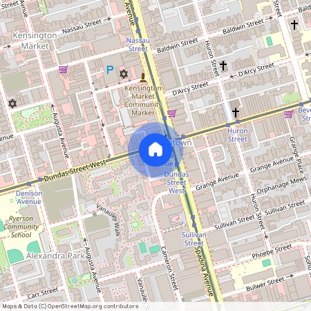 519 Dundas Street W #807, Toronto, Kensington-Chinatown