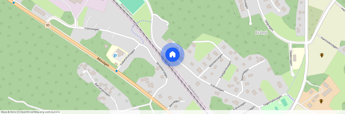 Frånövägen, Kramfors