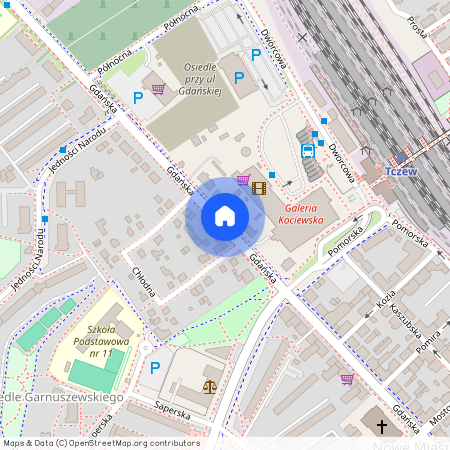 ul. Gdańska, Tczew, tczewski, pomorskie