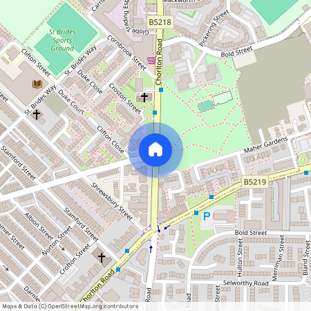 Chorlton Road, Old Trafford, Manchester, M16